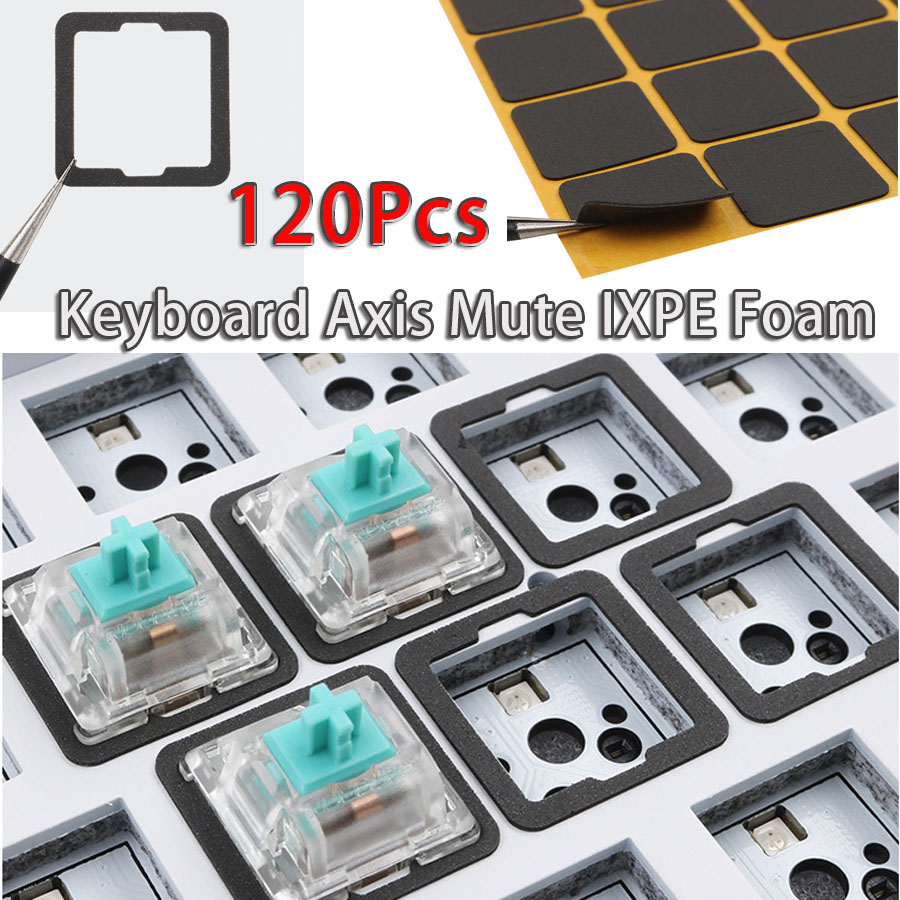 Foam Dampener Sheet - 120PCS DIY 키보드 인터액시스 폼 샤프트