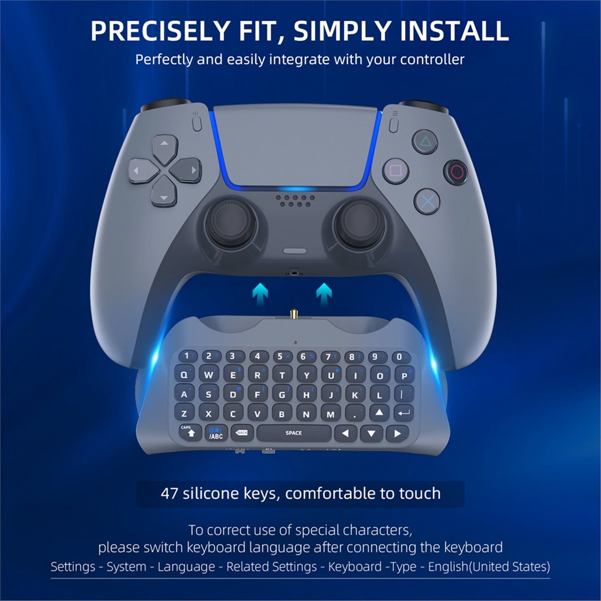 Gaming Keyboard Mini - Goodidea 3.5mm 게이밍 무선 키보드 3.0