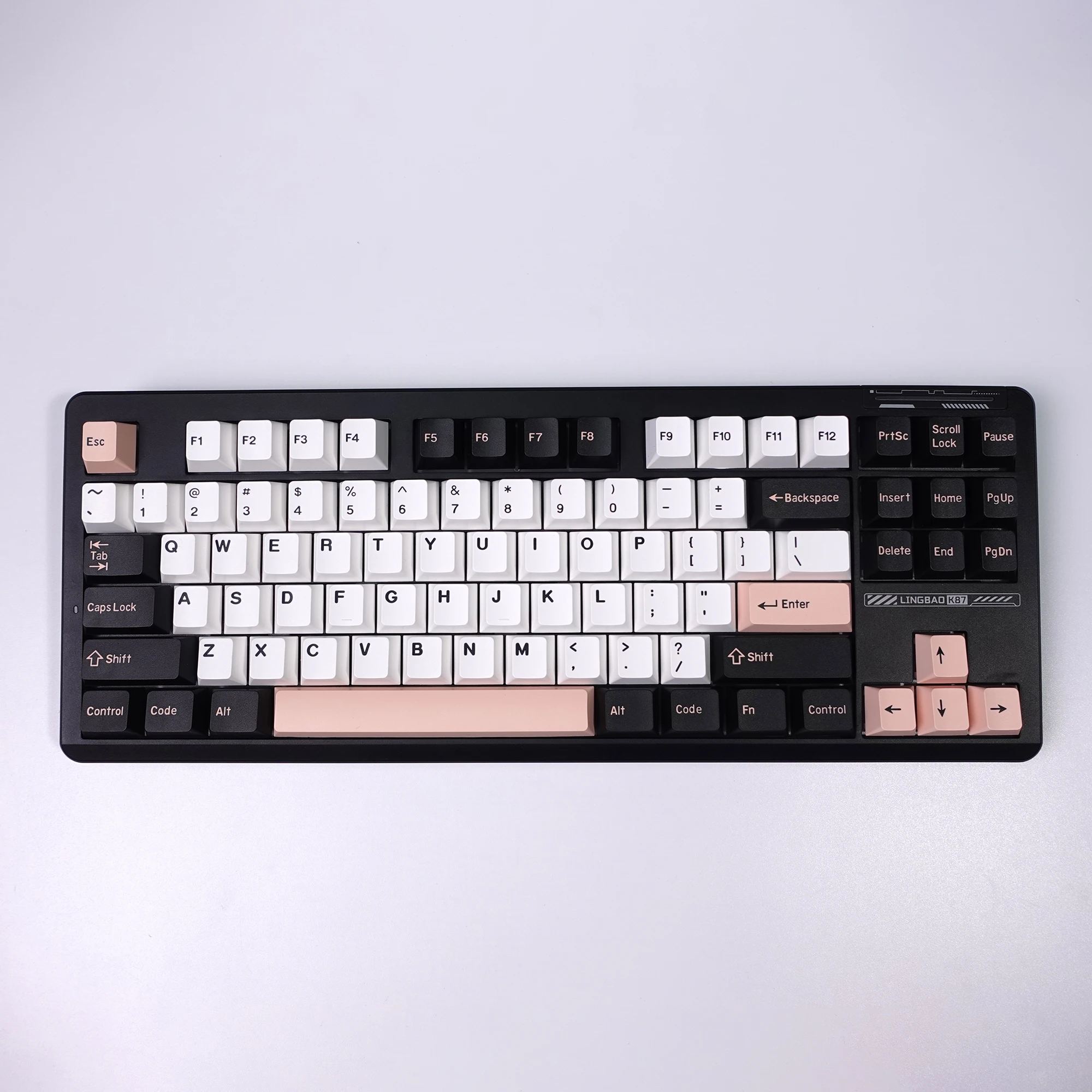 Gaming Keyboard No Number Pad - KBDiy GMK 올리비아 키캡 기계식 키보드용