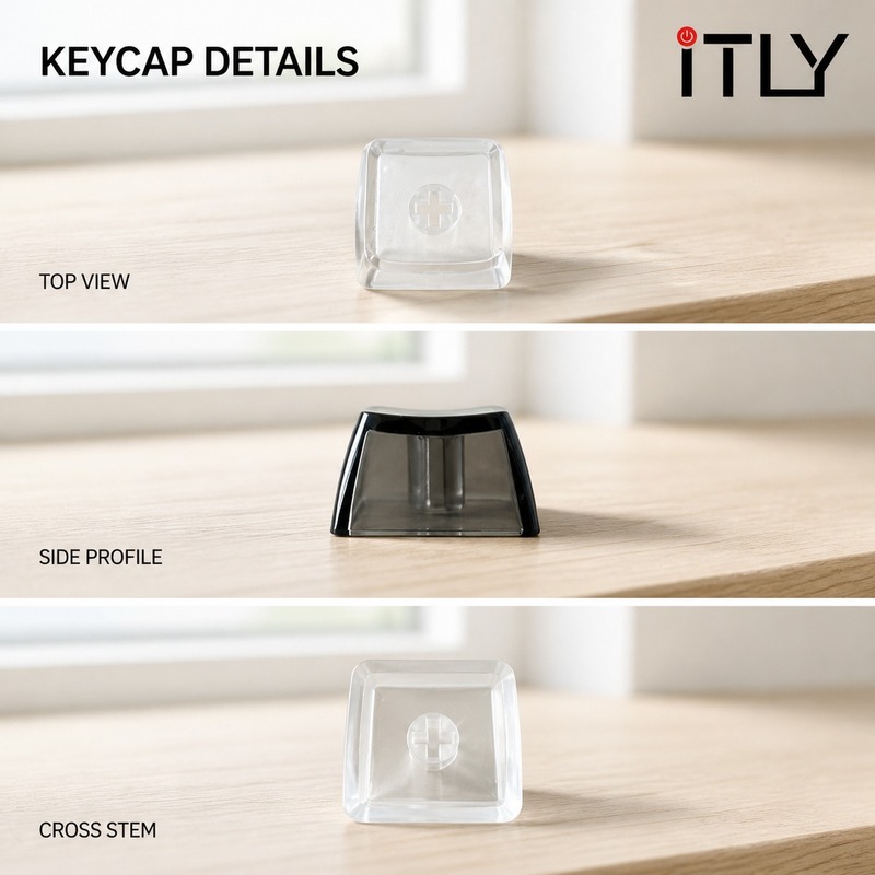iTLY 사각형 투명 키캡, 맞춤형 기계식 키보드 교체 - Keycap Puller Ring 리뷰 및 가격
