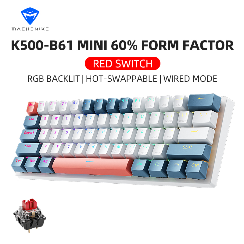 K500-B61 마체니크 미니 기계식 키보드 60% 폼 - Gaming Keyboard Mini 리뷰 및 가격