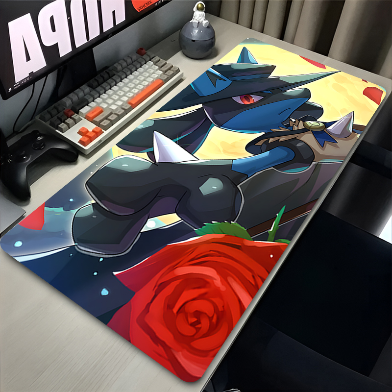 마우스 패드 멋진 애니메이션 P-포켓몬 루카리오 마우스 - Gaming Keyboard Tactile 리뷰 및 가격