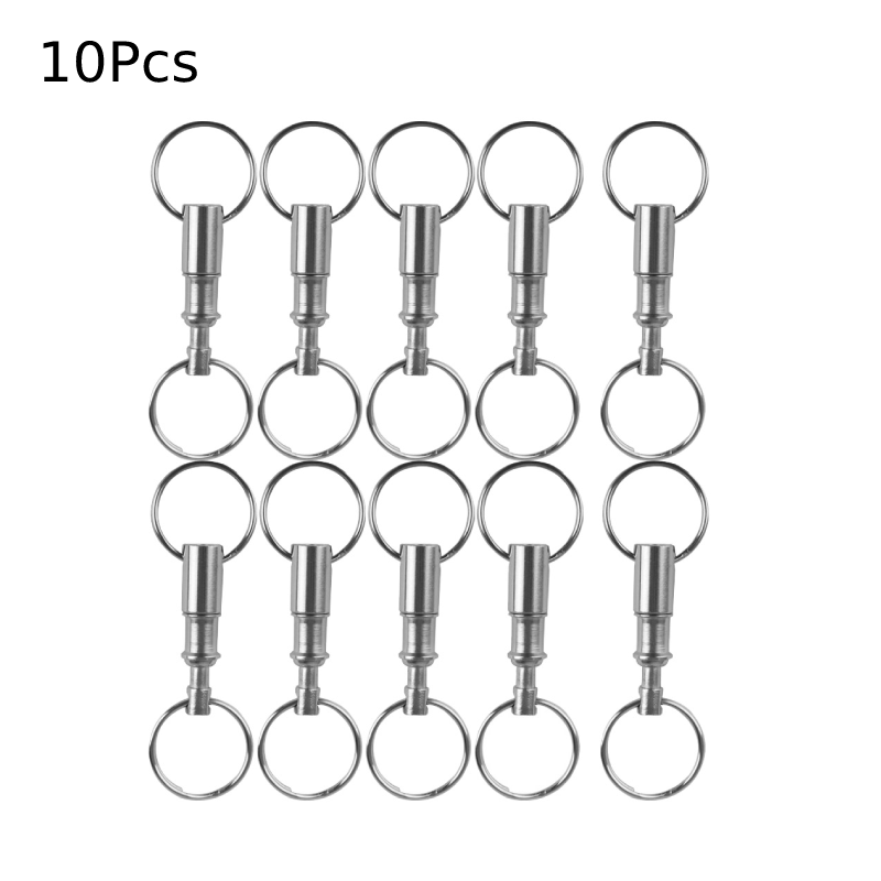 듀얼 분리형 이중 분리형 열쇠 고리 10 개, 퀵 릴리 - Keycap Puller Ring 리뷰 및 가격