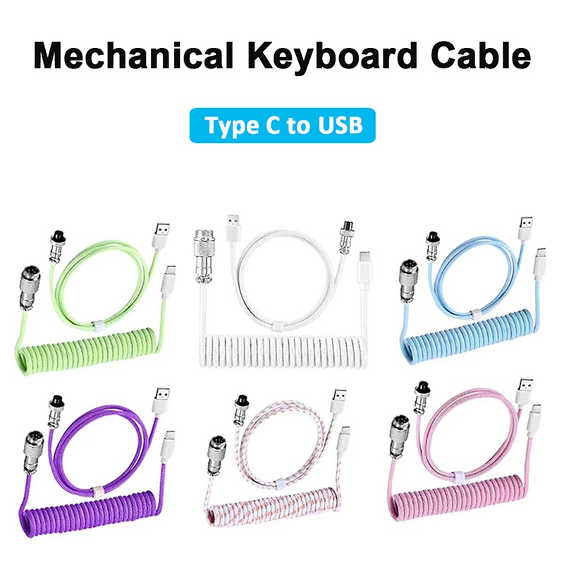 기계식 키보드 코일 케이블 에비에이터 케이블 Type- - Gaming Keyboard Type C 리뷰 및 가격