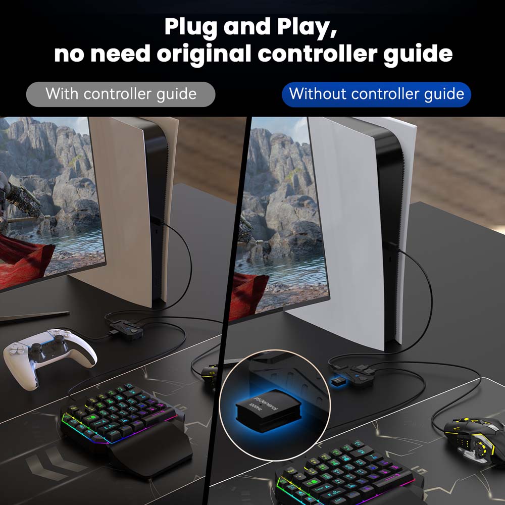PS5 게임용 키보드 마우스 콤보 USB 타입 C 컨버 - Gaming Keyboard Type C 리뷰 및 가격