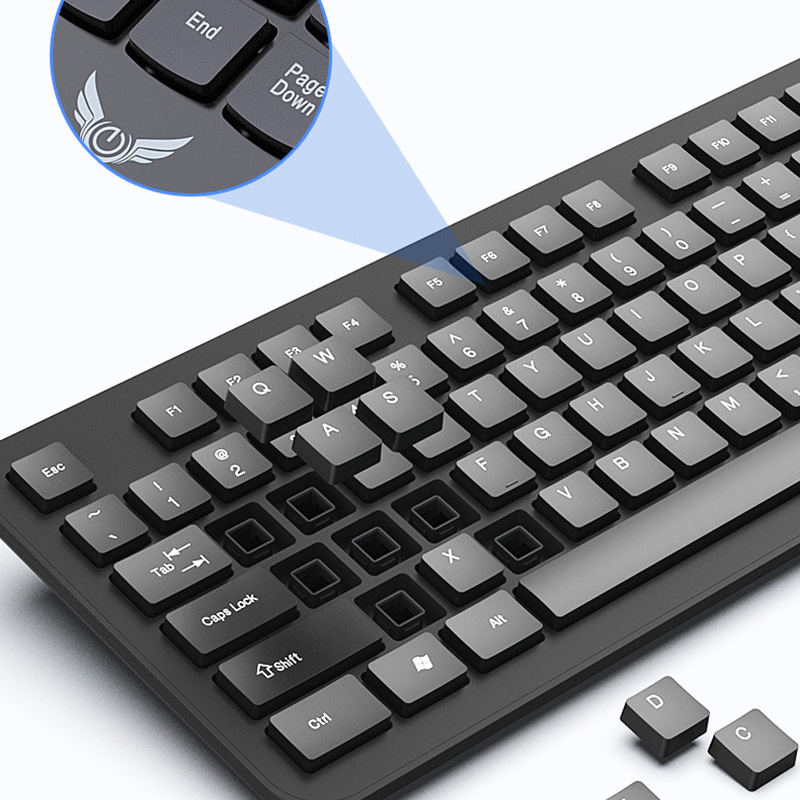 2.4G 무선 키보드 마우스 세트 104키 표준 키보드 - Gaming Keyboard Mini 리뷰 및 가격