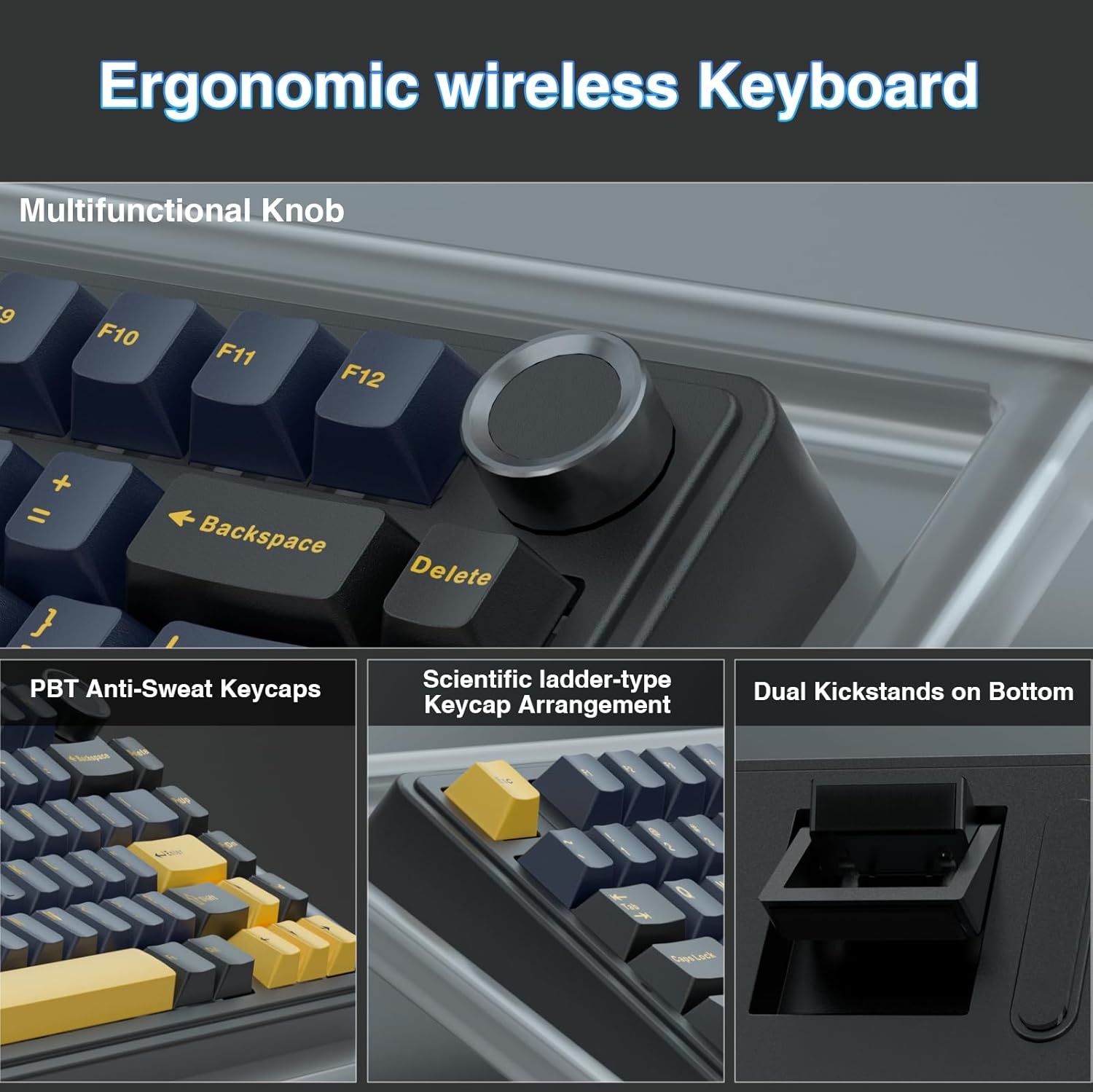 Aula F75 기계식 키보드, 완전히 핫스왑 가능한  - Gaming Keyboard No Number Pad 리뷰 및 가격