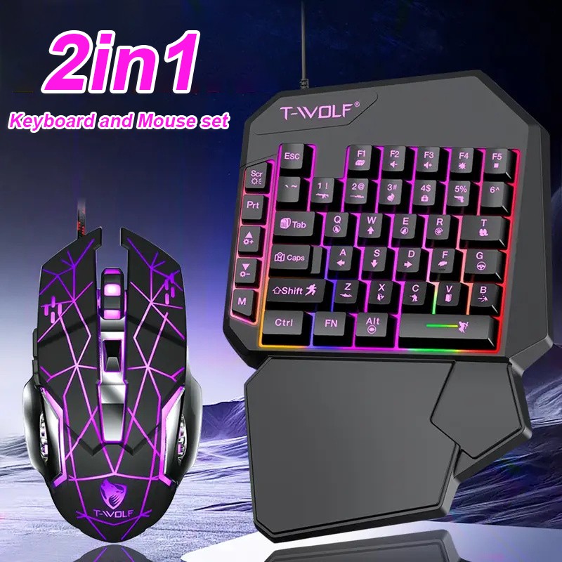 FocusOnPC TF900 2-in-1 모바일 게임  - Gaming Keyboard Mini Mechanical 리뷰 및 가격