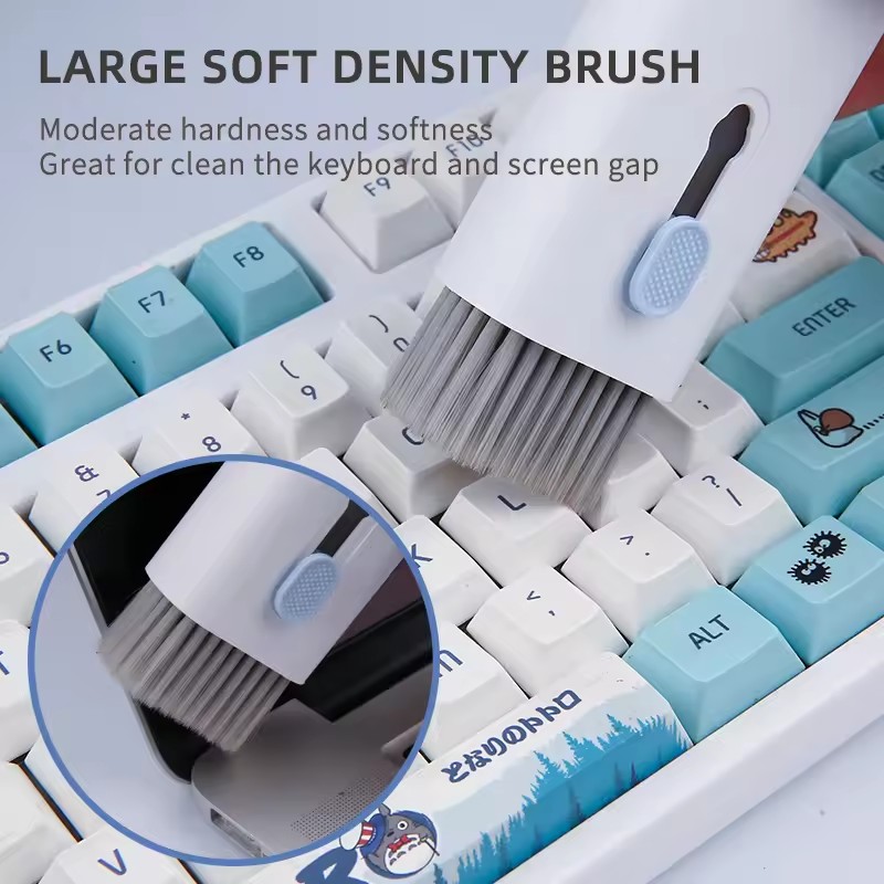 7 in 1 컴퓨터 키보드 클리너 브러쉬 키트 이어폰  - Keycap Puller Ring 리뷰 및 가격