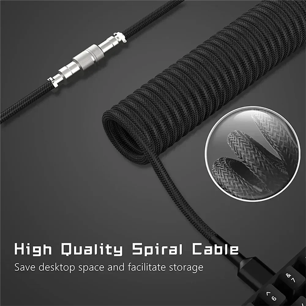 KEBIDUMEI 기계식 키보드 코일 케이블 USB 타 - Gaming Keyboard Type C 리뷰 및 가격