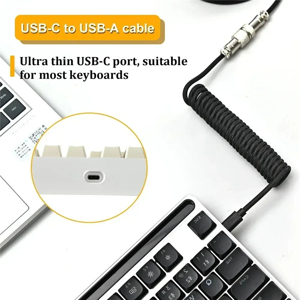 KEBIDUMEI 기계식 키보드 코일 케이블 USB 타 - Gaming Keyboard Type C 리뷰 및 가격