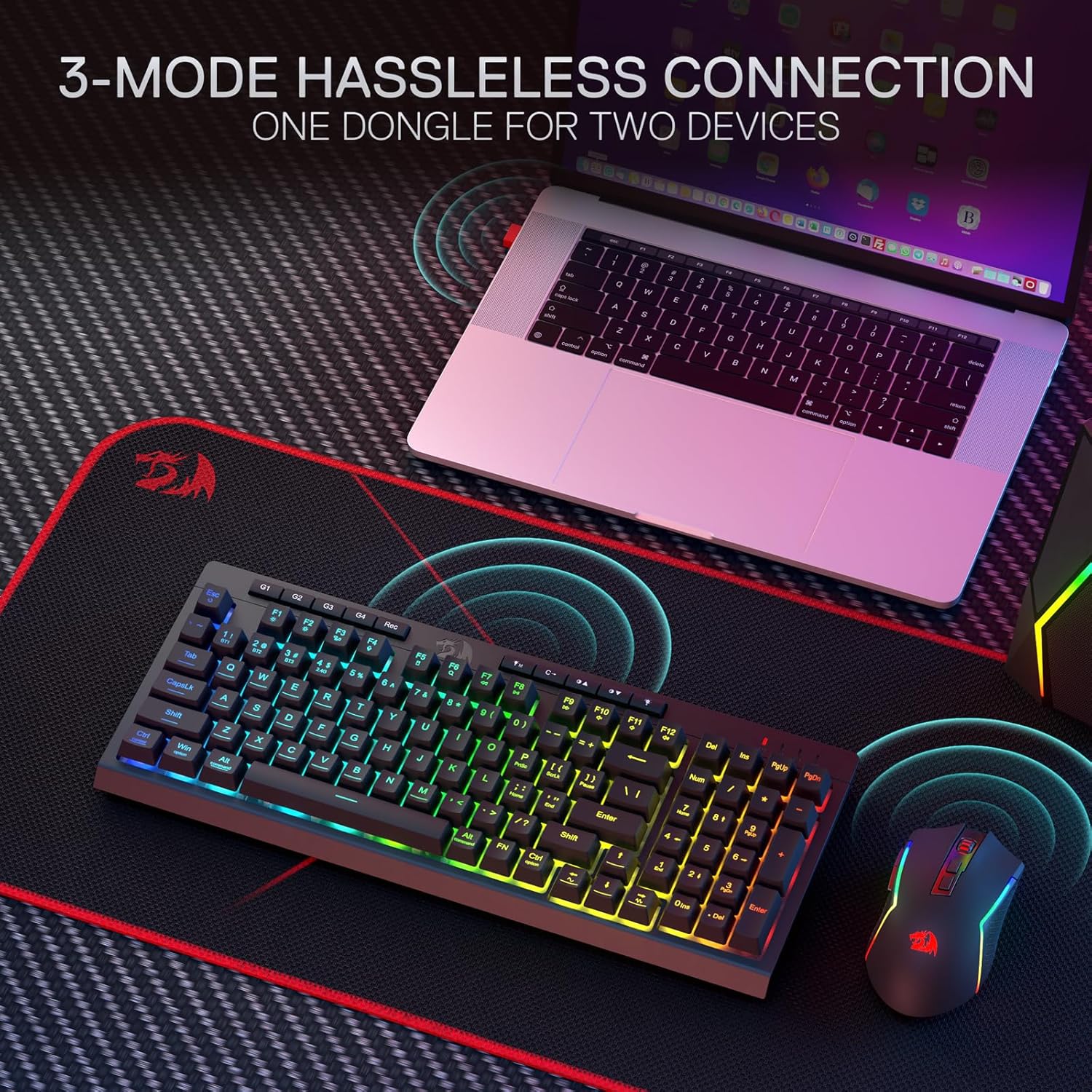 레드래곤 S142 무선 게이밍 키보드 및 마우스 콤보, - Gaming Keyboard Extension 리뷰 및 가격