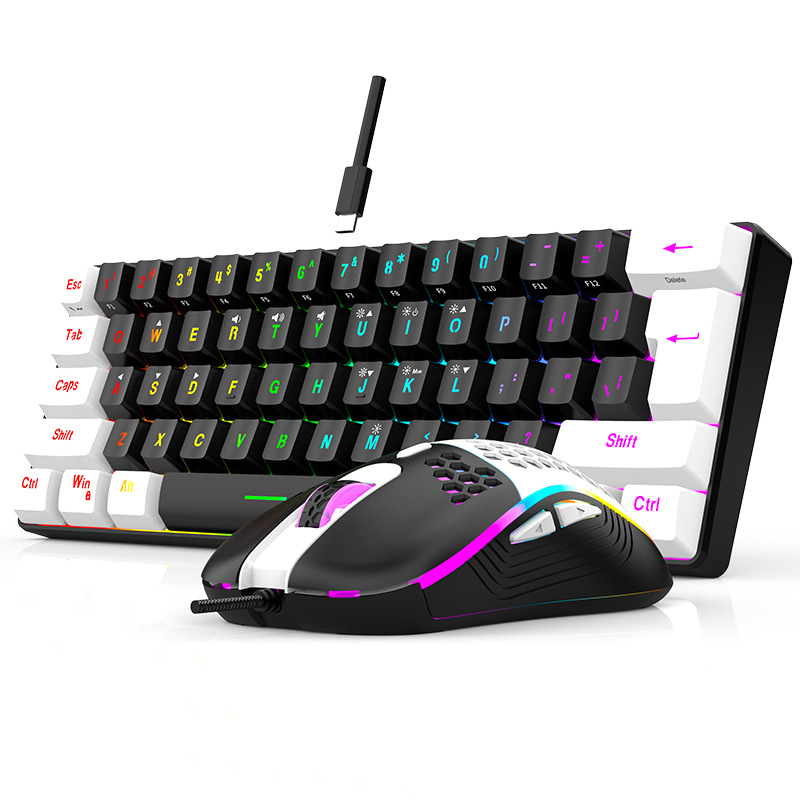 키보드 마우스 세트 60% RGB 게이밍 키보드 마우스 - Gaming Keyboard Extension 리뷰 및 가격